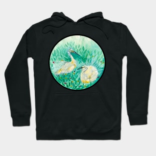 Dancing Egrets Hoodie